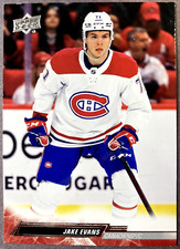 2022-23 Upper Deck #97 Jake Evans Montreal Canadiens