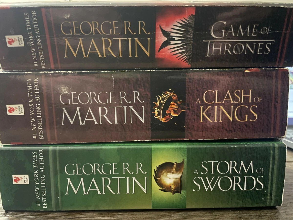 Game of Thrones Books 1-3 by George R. R. Martin , Paperback