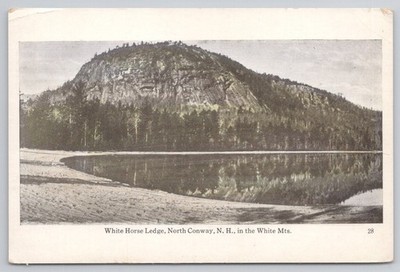 White Horse Ledge North Conway NH White Mountains Postcard F. W. Swallow