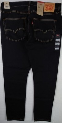 Levis 512 Slim Taper Jeans Mens Size 36x30 (37x30) Dark Rinse Denim NWT $69.50
