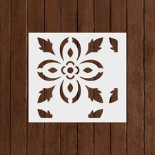 Orion Tile Stencil - Mediterranean Tile Stencils for Painting, Tile Pattern Ste