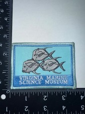 Vintage Girl Scout Patch Virginia Marine Science Museum Patch