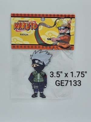 Naruto Anime Kakashi Chibi Embroidered Patch - NEW, Licensed 
