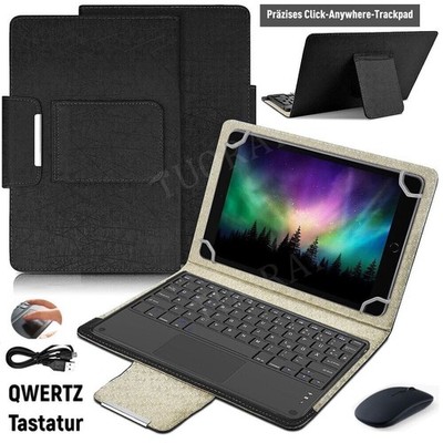 QWERTZ Touchpad Tastatur Hülle Maus Für Lenovo Tab M10 HD FHD Plus P10 P11 PRO
