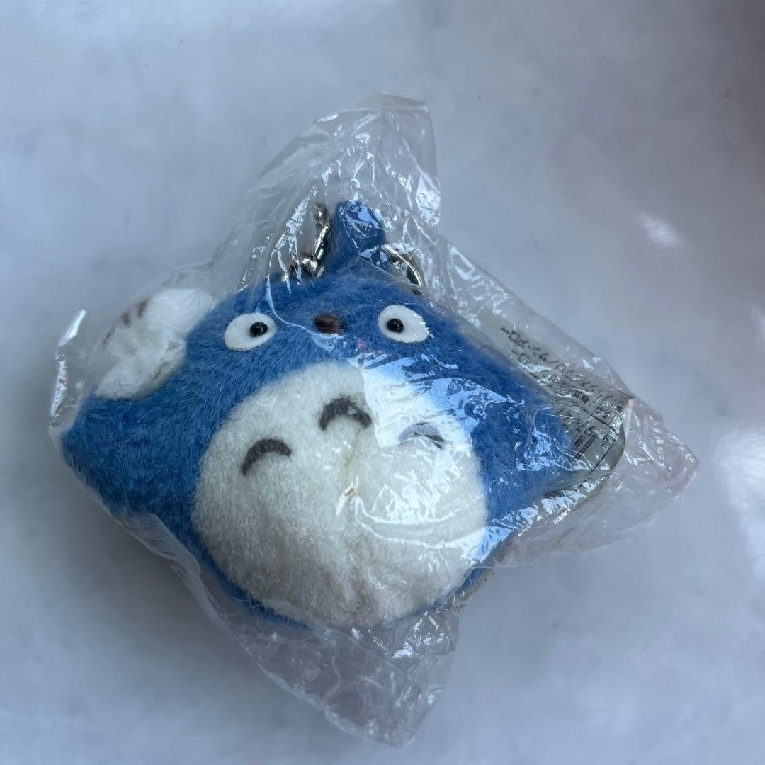 Llavero de felpa Ghibli Studio azul Totoro