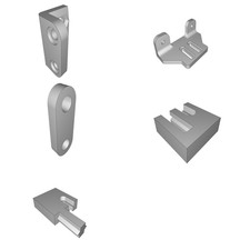 Staffe Montaggio Finecorsa per Sainsmart 3020 PRO MAX CNC Router Upgrade Kit