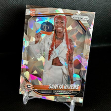 SANIYA RIVERS RC #150 Variation Ice - Connecticut Sun - 2025 Panini Prizm WNBA