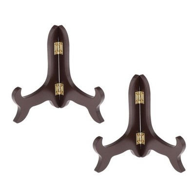 2Pcs Creative Hobbies Deluxe Holz Display Ständer Plattenhalter Staffeleien 5