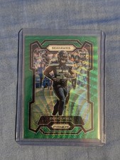 2023 Panini Prizm - Rookies Derick Hall #388 Green Wave Prizm (RC)