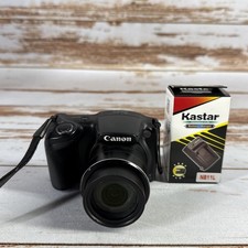 Canon PowerShot SX400 IS 16.0MP Digital Camera Black Bundle - FULLY TESTED