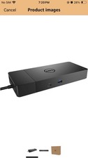 Dell Docking Station Black USB-C HDMI DisplayPort USB 3.0 Ethernet RJ-45