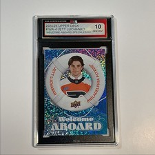 2024-25 Upper Deck Welcome Aboard Speckled Jett Luchanko Rookie KSA 10