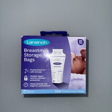 Lansinoh Breastmilk Breast Pump Storage Bag - 20470 - 100 count