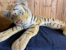 Large Vintage Steiff Tiger 1950's Plush