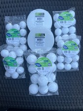 Lot of Craft Fom and Craft Artisan Brand Craft Foam Balls Discs - Asst. Sizes