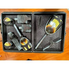 Vintage Art Deco Traveling Vanity Set with Case