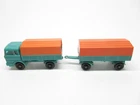 MATCHBOX LESNEY #1 #2 MERCEDES CONTAINER TRUCK AND TRAILER LOT