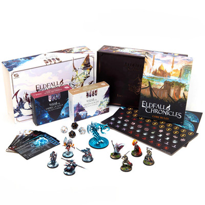 Eldfall Chronicles Two-Player Starter Set Empire of Soga vs Helian League