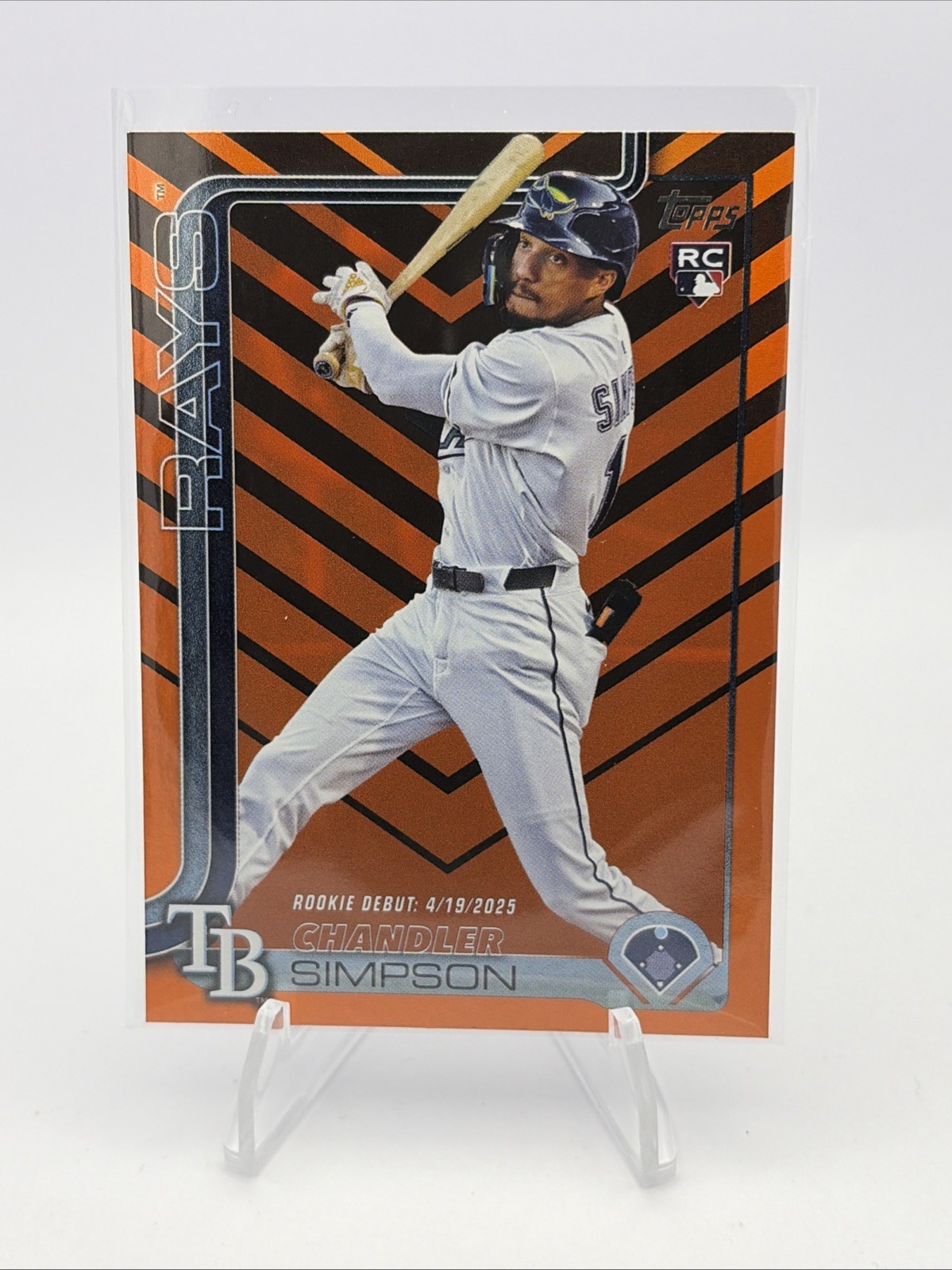 2025 Topps Update Series - Rookie Debut Chandler Simpson #US349 Holiday (RC)