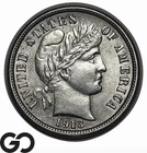 1913 Barber Dime, Lustrous Near Gem BU++
