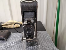 Rare R.F. Seneca Trio Fold Cam No. 1A Black Leather AS IS/PARTS/DISP Read