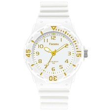 Kids Analog Watch for Boys Girls,50M Waterproof Children Quartz Soft Strap,Ea...