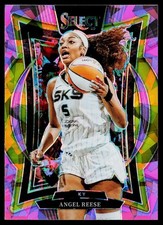 2025 Panini Select WNBA Angel Reese Concourse #94 Pink Ice Prizm