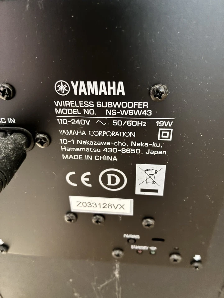 Yamaha ATS-4080 Soundbar mit Subwoofer - Schwarz - Bild 3 von 4