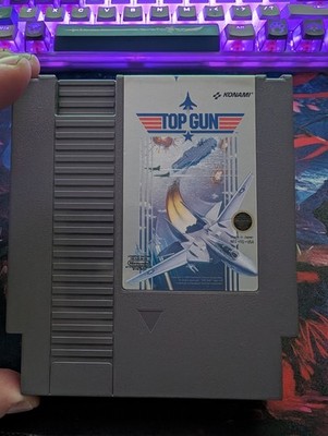 Top Gun - Authentic Original Nintendo - NES - Cartridge only! - Great condition.