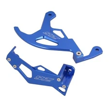 Motorcycle Rear Brake Disc Caliper Rotor Guard Protector For YZ125 YZ250 Blue
