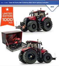 SONDERMODELL TRAKTOR CASE IH PUMA 260 CVX RED TECH 1:32 UH TRECKER SCHLEPPER