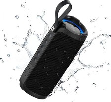 Bobtot Portable Bluetooth Speaker, IPX6 Waterproof Speaker with Punchy Bass