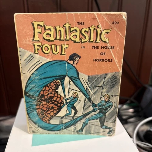 1968 Marvel Fantastic Four Big LIttle Book 'House of Horrors' vintage