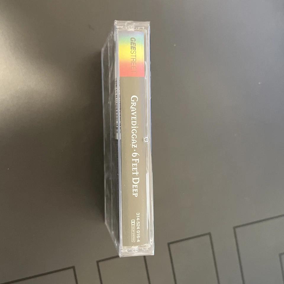 Gravediggaz 6 Feet Deep Cassette Factory Sealed With Hype Stick 1st US Press - Image 4 of 4