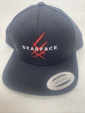 BEARFACE BLACK SNAPBACK HAT NEW