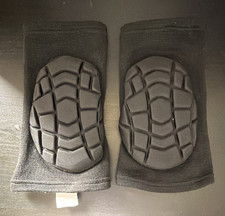 FLEXO Flexible Foam Knee Pads Pair Black Size S for Legs Cycling