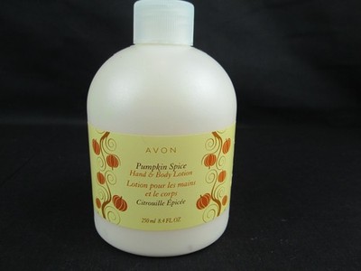 Avon~''Pumpkin Spice''~Hand & Body Lotion~8.4 oz.~Factory Sealed