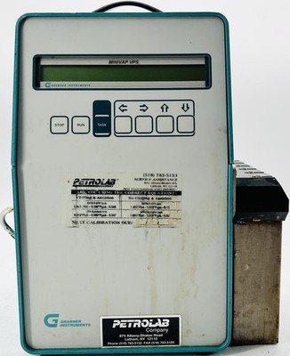 GRABNER INSTRUMENTS 210-000-00 MINIVAP VPS Vapor Pressure Analyzer