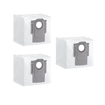 3x Microvlies Staubsaugerbeutel für Xiaomi Roborock Q5+, Q8 Max+, G10S Pro