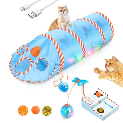 Migipaws Interactive Cat Toy Set, Phantom Tunnel and Ball BNIB