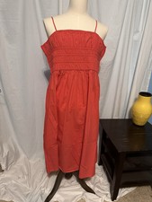 New. Never Worn Abound Spaghetti Strap Sun Dress. Rouche Detail. Coral Sz 2XL.