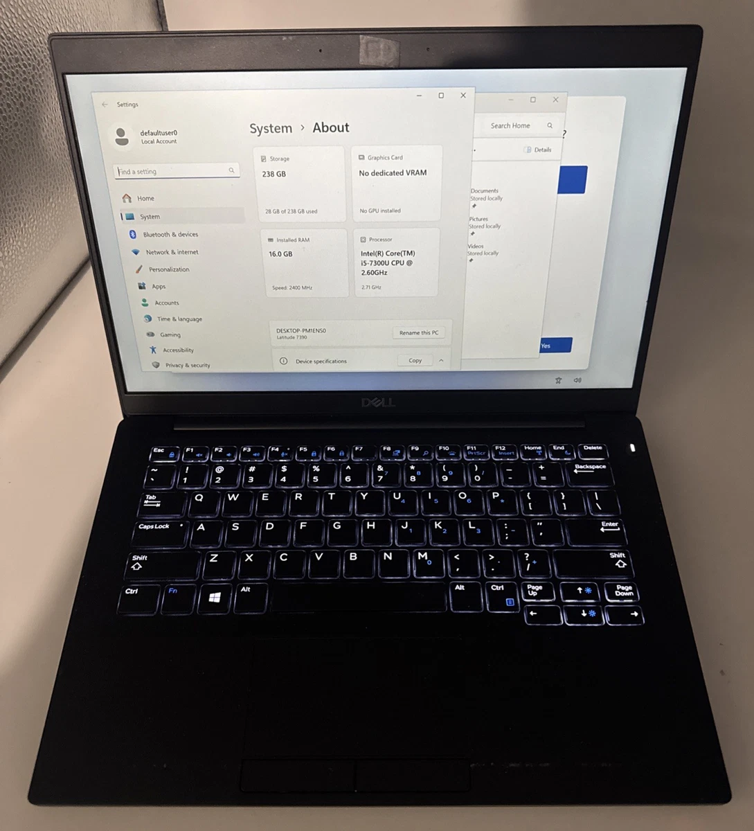 Dell Intel Core i5 7th Gen. PC Laptops & Netbooks 13-13.9 in