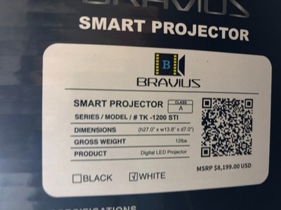 Bravius Smart Projector HD Pro Series TK-1200 STI
