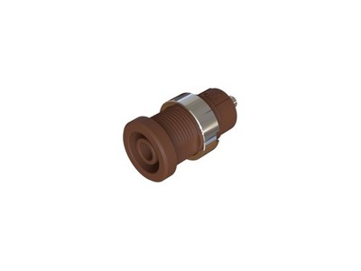 Cal Test CT4397-03-1 - 4mm Sheathed Jack, 2mm (.080') Solder Hole, Panel, UL,