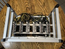 Mining Cave Custom Crypto Mining Rig Kit 6 1 GPU