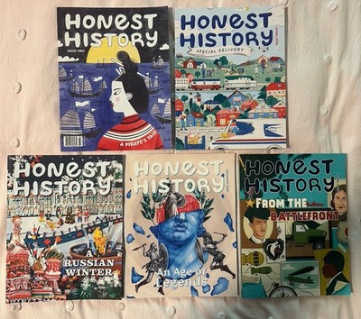 Honest History Magazine Issue #s: 2, 12, 14, 17, 20; Pre-Owned READ Description