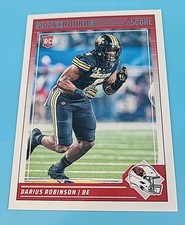 2024 Panini Darius Robinson #326 Rookie Arizona Cardinals Football Card. rookie card picture