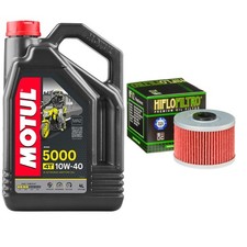 XR250 Motul 5000 10w40 4L Oil Filter Kit Honda XR 250 2004 8.94 per litre