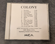 Colony Siren Album 1997 Promotional Production CD MCA Records EXTREMELY RARE