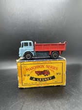Vintage Matchbox Lesney No. 3 Bedford Tipper Truck first issued in 1961